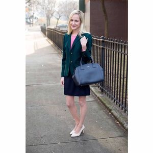 J.Crew Schoolboy Blazer in Emerald